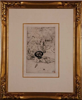 James Jacques Tissot -&nbsp;James Jacques Tissot Garden Party D'Enfants (Children's Garden Party)