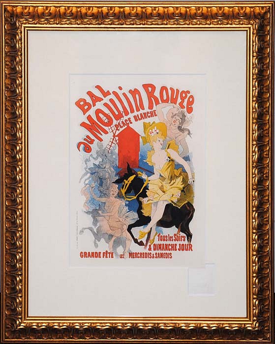 Jules Chéret, Bal du Moulin Rouge, 1897
Original Lithograph from "Les Maitres de l'Affiche" series, 15 3/4 x 11 3/8 inches