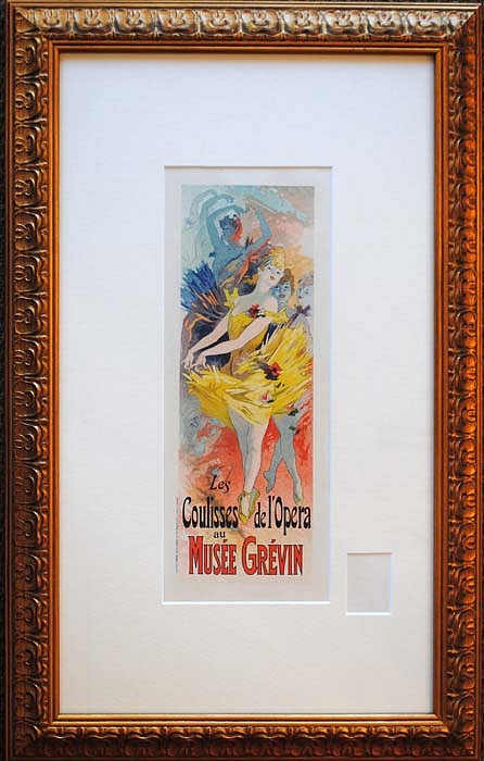 Jules Chéret, Les Coulisses de L'Opera, 1896
Original Lithograph from "Les Maitres de l'Affiche" Series, 15 3/4 x 11 3/8 inches