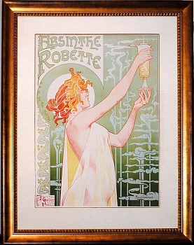 Henri Privat-Livemont - Henri Privat-Livemont Absinthe Robette