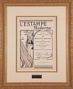 Alphonse Mucha, L'Estampe Moderne Frontispiece
ca. 1898 - 1899, Lithograph in Colors
