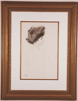 Paul César Helleu - Paul César Helleu Madame de Saint-Sauveur, de Profil