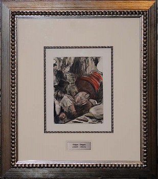 Edgar Degas -&nbsp;Edgar Degas Ludovic Halevy Finds Madame Cardinal in the Dressing Room