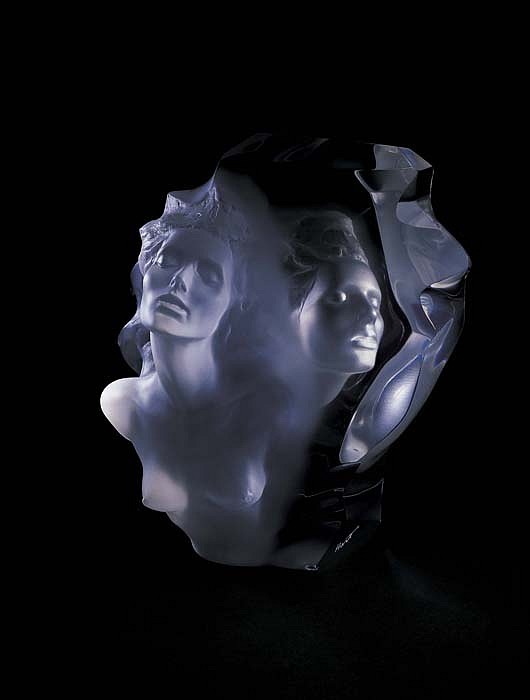 Frederick Hart, Spirit Song, 2003
Clear Acrylic Resin Sculpture, 10 x 9 x 6 1/4 inches