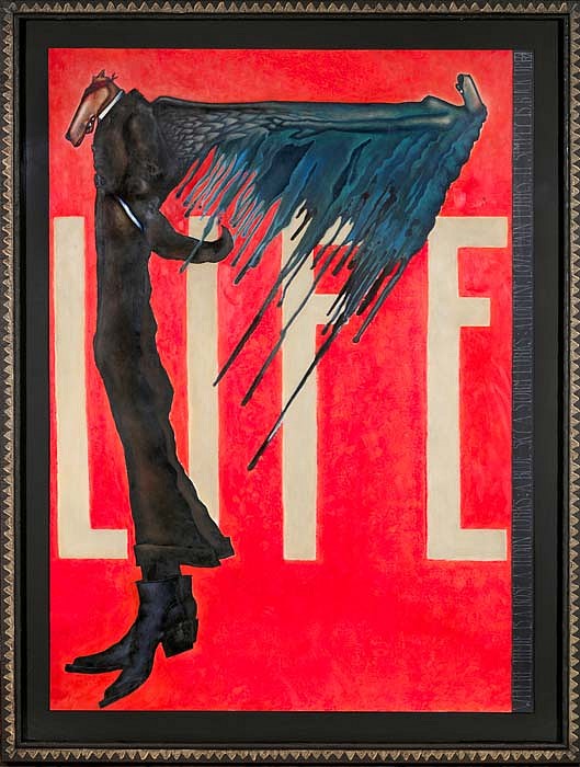 Markus Pierson, It Simply Is, 2007
Mixed Media Original, 46 x 34 inches