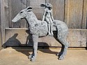 Sophie Ryder, Sitting Lady-Hare on Dog
2002, Bronze Sculpture