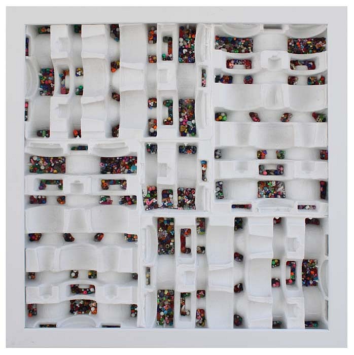 Robert Swedroe, White Jewel Box, 2011
Original Mixed Media, 32 x 32 inches