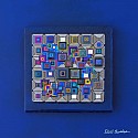 Robert Swedroe, Blue Mirror Square
2011, Original Mixed Media