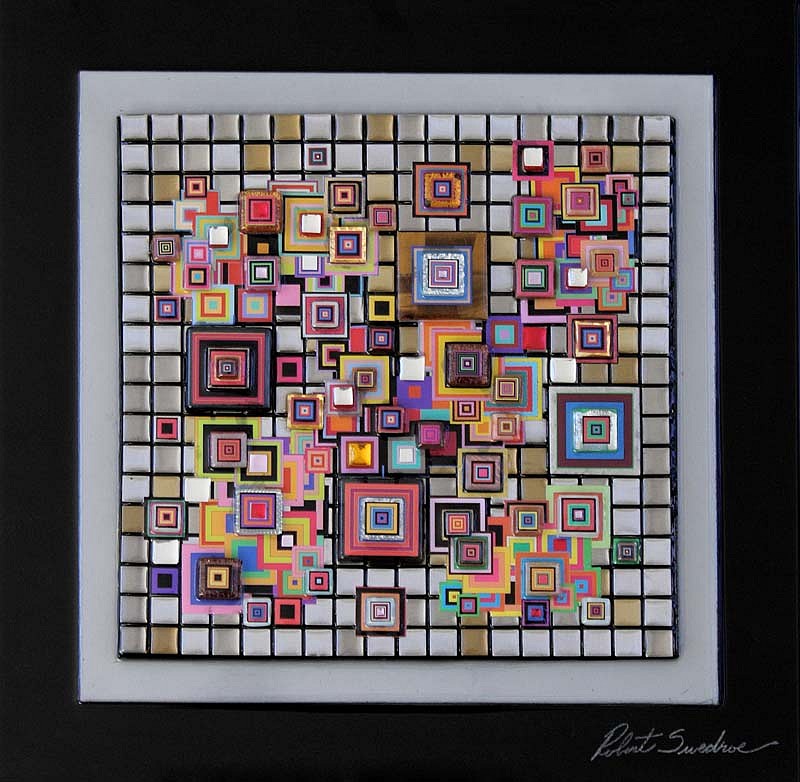 Robert Swedroe, Mirror Grid, 2011
Original Mixed Media, 18 x 18 inches