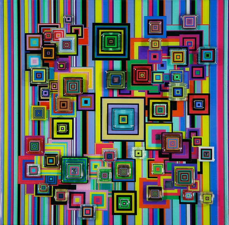 Robert Swedroe, Cyber Odyssey, 2011
Original Mixed Media, 12 x 12 inches