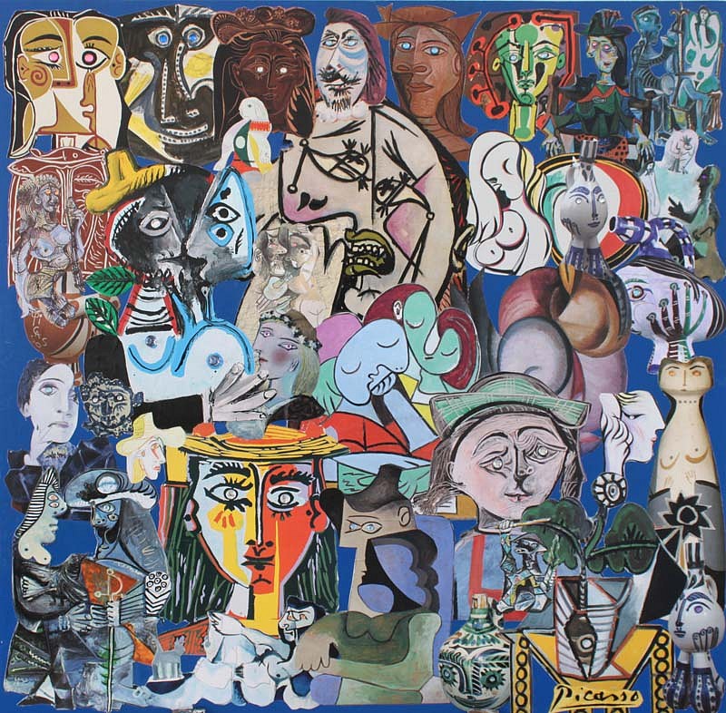 Robert Swedroe, Memories of Picasso, 2011
Original Mixed Media, 24 x 24 inches