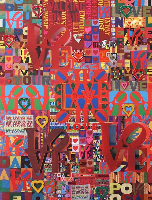 Robert Swedroe, Love Letters, 2009
Original Mixed Media, 32 x 24 inches