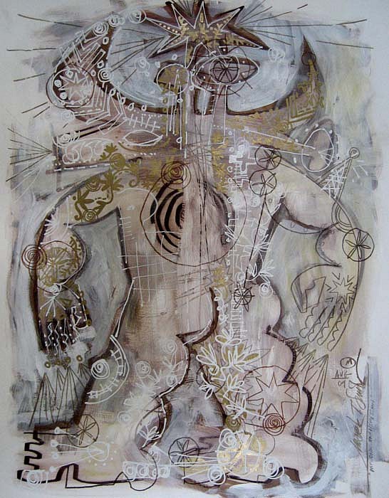 Mark T. Smith, My Own Transmission, 2009
Mixed Media on Paper, 25 x 19 inches