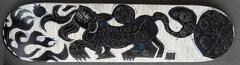 Mark T. Smith -&nbsp;Mark T. Smith Skate Deck: Lion