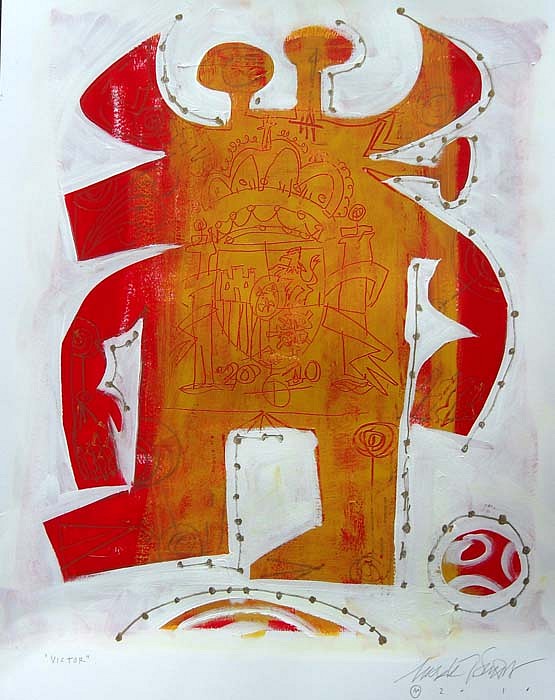 Mark T. Smith, Victor, 2010
Mixed Media on Paper, 24 x 19 inches