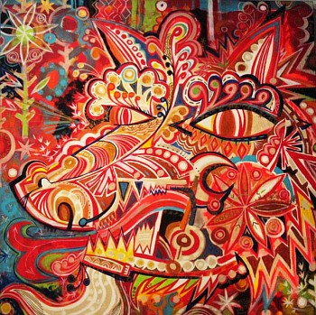 Work:&nbsp;Mark T. Smith Chaos Dog Head