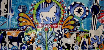 Work:&nbsp;Mark T. Smith Horse Titlebelt