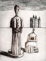 Giorgio De Chirico, Dualite
1971, Etching
