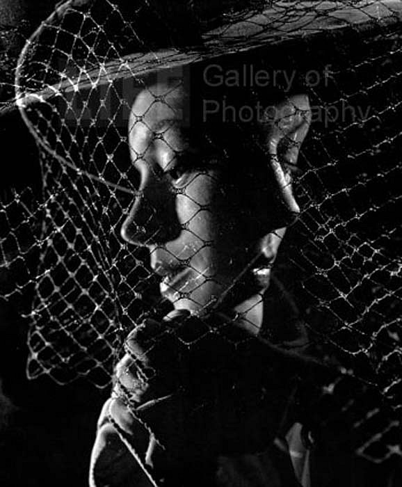 Gjon Mili, Double Exposure of Models Wearing Hat with Heavy Face Veil, 1946
Silver Gelatin Print, 16 x 20 inches