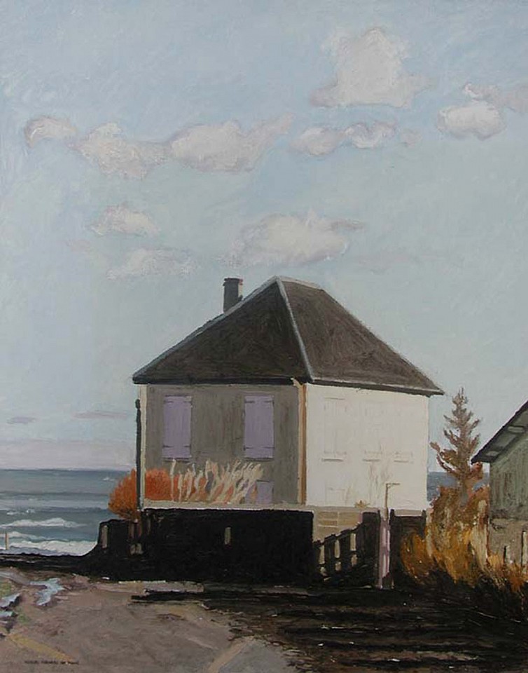 H. Claude Pissarro, La Maison Guillot í  Sainte-Honorine de la Mer, 1999
Original Oil on Canvas, 38 3/4 x 36 1/4 inches