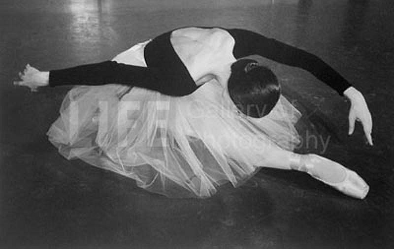 Alfred Eisenstaedt, Cynthia Gregory, Prima Ballerina of the American Ballet Theater, Rehearsing "Swan Lake", New York, 1978
Silver Gelatin Print, 11 x 14 inches