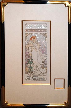 Alphonse Mucha -&nbsp;Alphonse Mucha La Dame aux Camelias