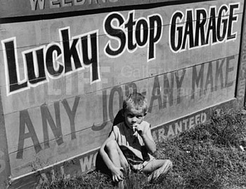 Margaret Bourke-White -&nbsp;Margaret Bourke-White Lucky Stop Garage