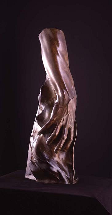 Frederick Hart, Arm of Adam, 2002
Bronze Sculpture, 22 x 8 x 9 1/2 inches