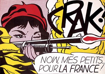 Work:&nbsp;Roy Lichtenstein CRAK!