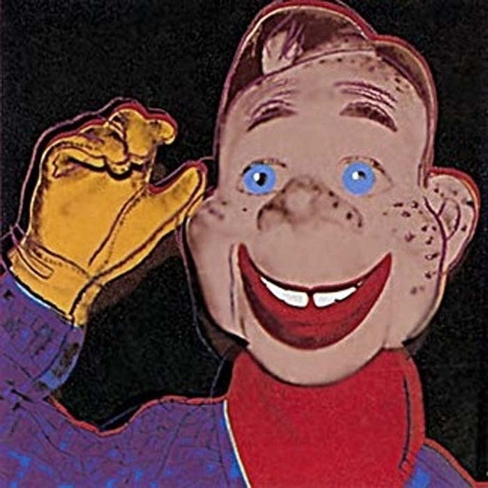 Andy Warhol, Howdy Doody, 1981
Screenprint on Lenox Museum Board, 38 x 38 inches