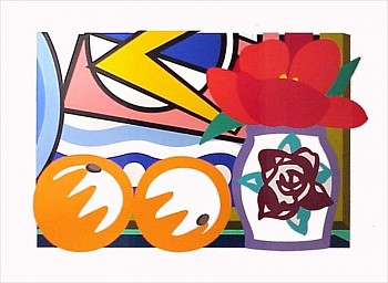 Tom Wesselmann -&nbsp;Tom Wesselmann Still Life with Lichtenstein