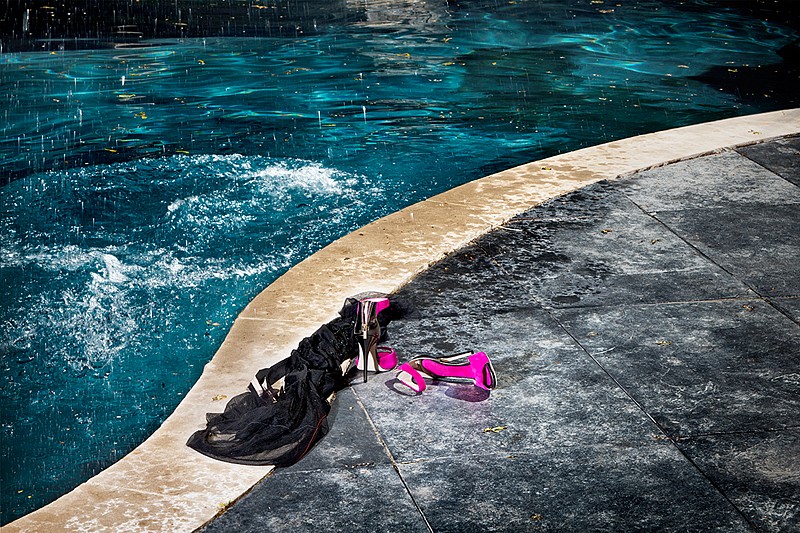 David Drebin, Splash and Heels, 2012
Digital C Print, 20 x 30 inches; 30 x 45 inches; 48 x 72 inches