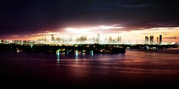 David Drebin -&nbsp;David Drebin City at Night