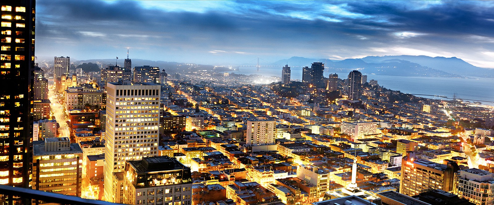 David Drebin, San Francisco Dusk, 2010
Digital C Print, 20 x 48 inches; 30 x 72 inches; 40 x 96 inches