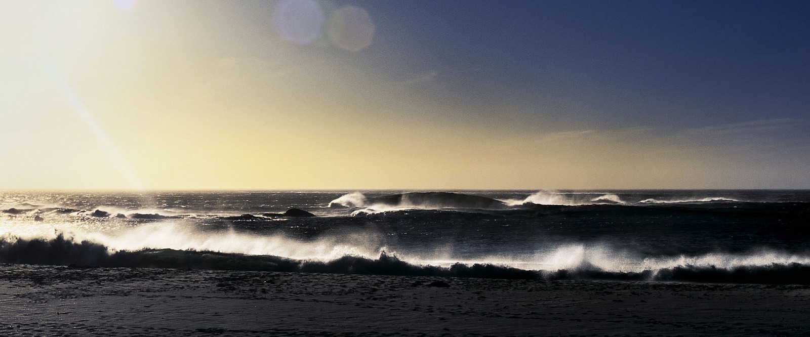 David Drebin, Waves, 2005
Digital C Print, 20 x 48 inches; 30 x 72 inches; 40 x 96 inches