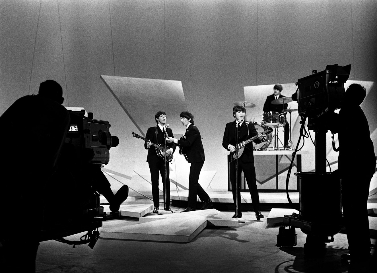 Harry Benson, The Beatles Ed Sullivan Show, New York, 1964
Archival Pigment Print, 29¼ x 37¼ inches