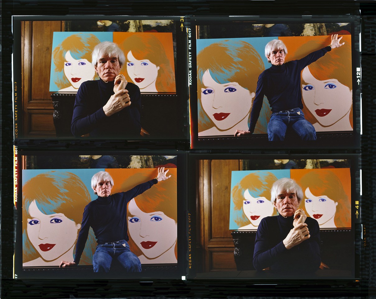Harry Benson, Andy Warhol, New York (Times Four), 1983
Archival Pigment Print, 31 ½ x 37 inches