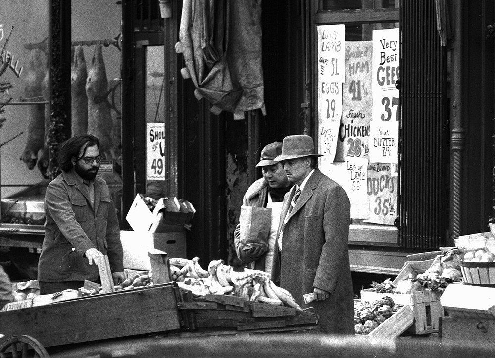 Harry Benson, Coppola, Brando, The Godfather, New York, 1971
Archival Pigment Print, 20 1/2 x 29 inches