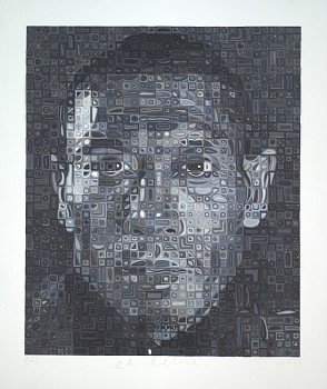 Chuck Close - Chuck Close Zhang Huan II