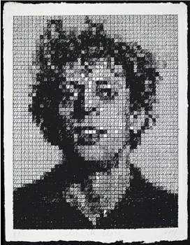 Chuck Close - Chuck Close Phil Crosshatch