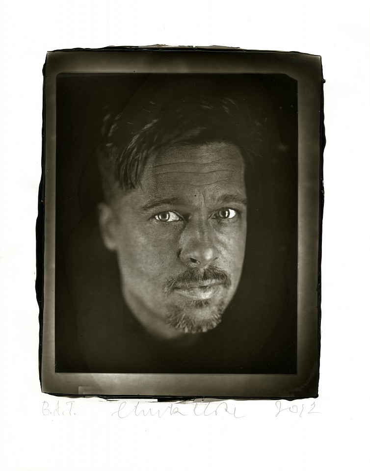 Chuck Close, Brad, 2012
Woodburytype, 14 x 11 inches