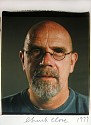 Chuck Close, Self-Portrait
1999, Color Polaroid Print Mounted to Aluminum