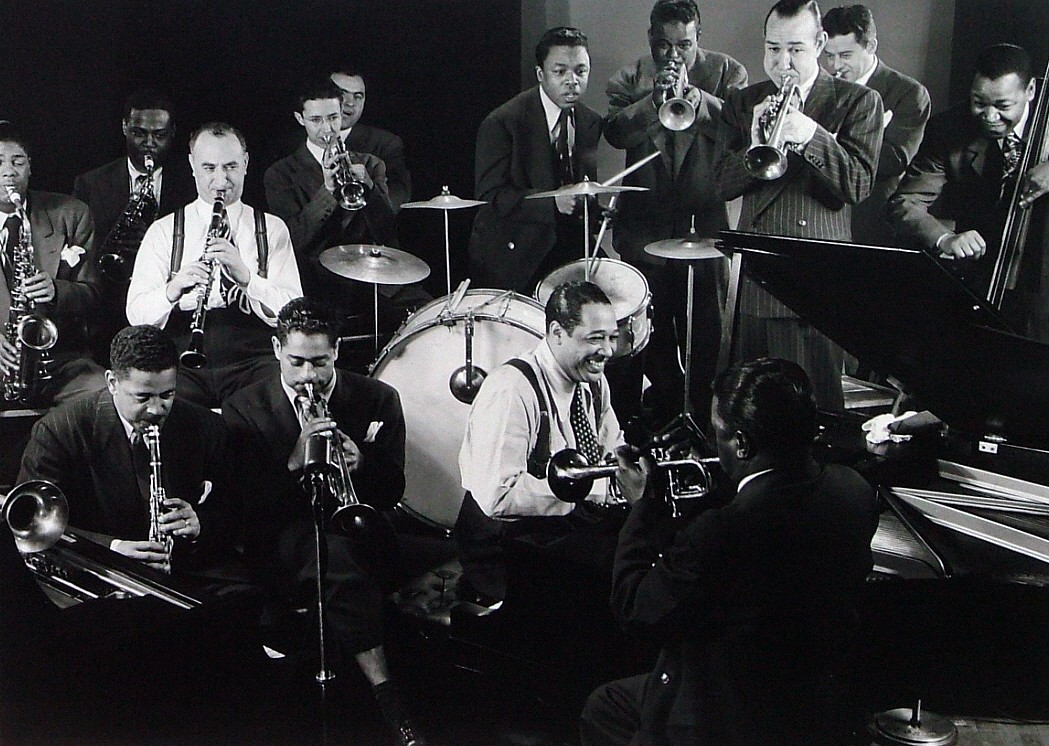 Gjon Mili, Duke Ellington Jam Session, 1943
Silver Gelatin Print, 16 x 20 inches