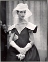 Nina Leen, Lady with White Hat and Gloves
1959, Vintage Silver Gelatin Print