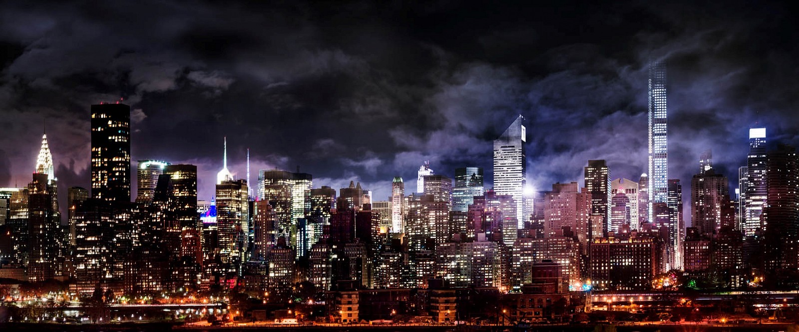 David Drebin, Manhattan Nights, 2014
Digital C Print, 20 x 48 inches, 30 x 72 inches and 40 x 96 inches