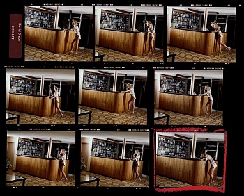 Work: David Drebin Movie Star: Contact Sheet