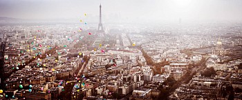 David Drebin -&nbsp;David Drebin Balloons over Paris