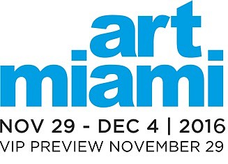 PRESS RELEASE: Art Miami 2016, Nov 29 - Dec  4, 2016