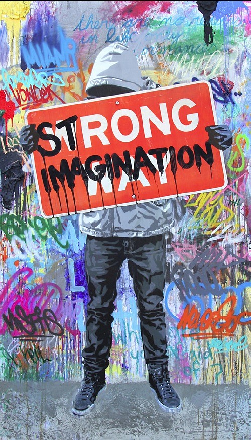 Hijack, Strong Imagination, 2015
84 x 48 inches