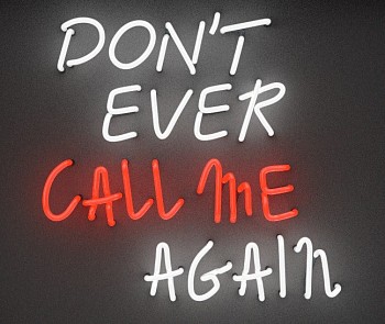 Work: David Drebin Don't Ever Call Me Again